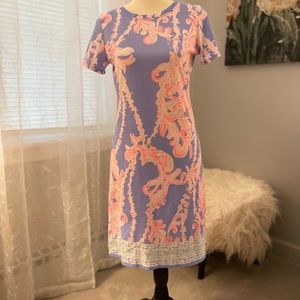 Lilly Pulitzer Declan Dress Blue Peri